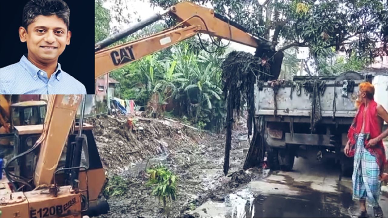 আশার উদ্যোগ : স্বস্তি এলাকাবাসীর
