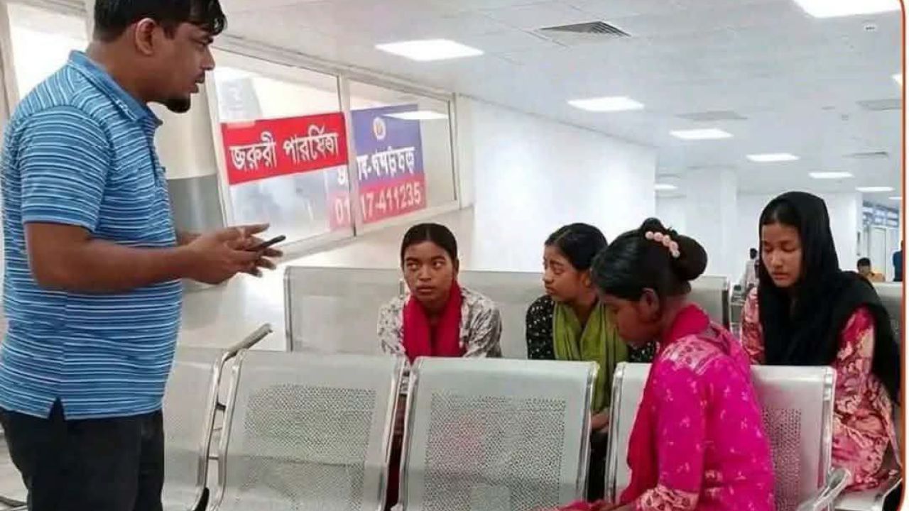 সিলেটে উদ্ধার বালিয়াডাঙ্গীর নিখোঁজ চার স্কুলছাত্রী, মানবপাচার চক্রের সম্পৃক্ততার সন্দেহ