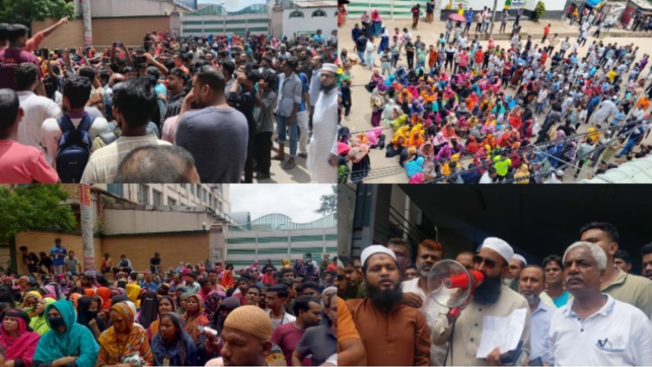৭ ঘন্টা পর অবরোধ তুলে নিলো আনোয়ারার শ্রমিকরা, ১১ দফা দাবি