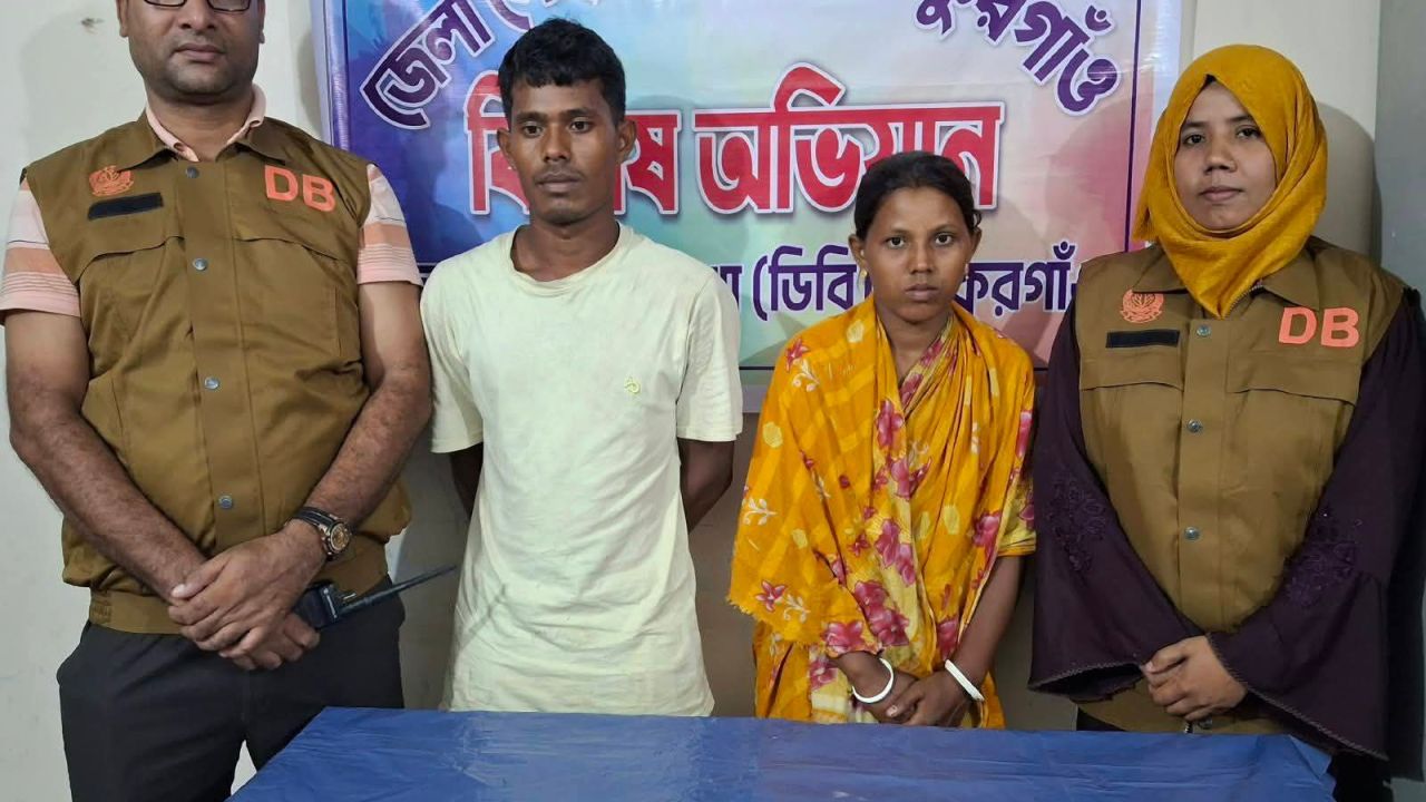 রাণীশংকৈলে ৬১৩ পিস ইয়াবাসহ দুই মাদক কারবারি গ্রেপ্তার