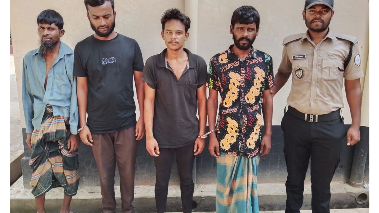 ঠাকুরগাঁওয়ে মাদকবিরোধী অভিযানে ৪ জন আটক