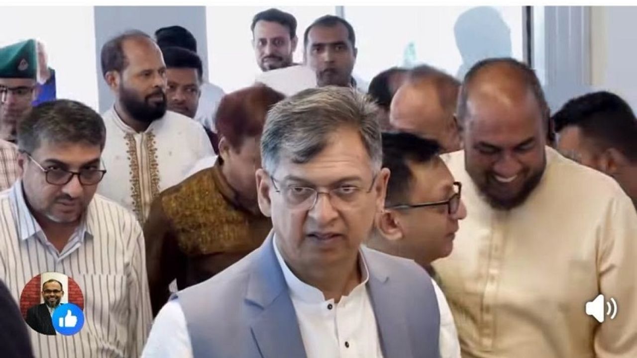 সিলেটে স্বরাষ্ট্রমন্ত্রী সালাহউদ্দিন আহমেদ