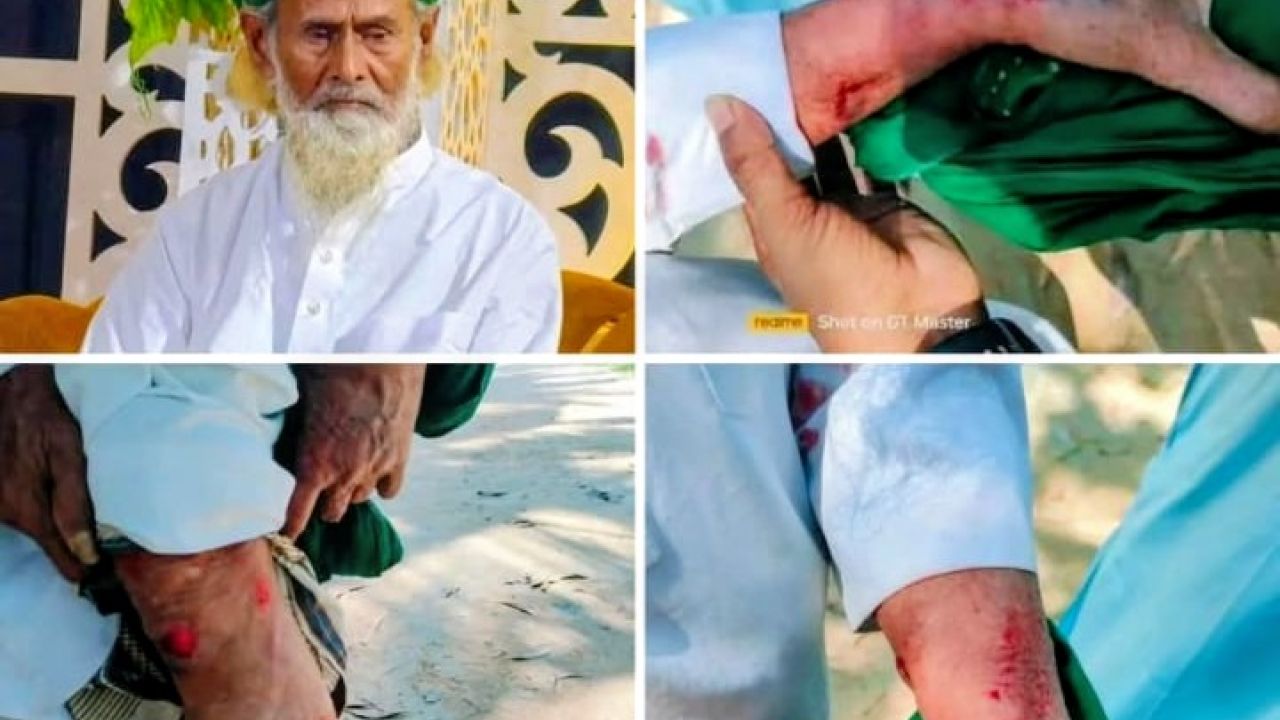 গোমতী নদীর উত্তর পাড়ে ছিনতাইয়ের শিকার শাহপুর দরবার শরীফের খাদেম