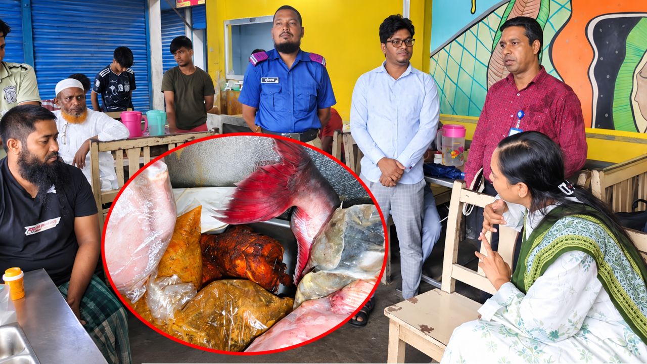 “ক্যাফে শাহ পরান” হোটেল মালিককে অর্থদণ্ড